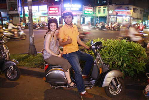 Vietnam vespa tours, Ho Chi Minh City, Saigon