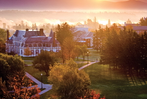Photograph of Middlebury College by Bridget Besaw